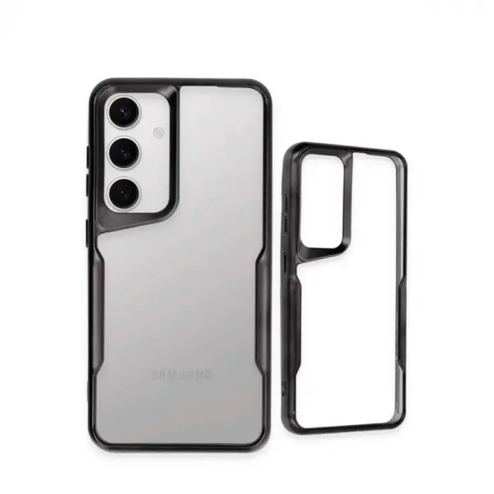 Samsung Galaxy A56 Kılıf Boyi Silikon Kapak - Siyah