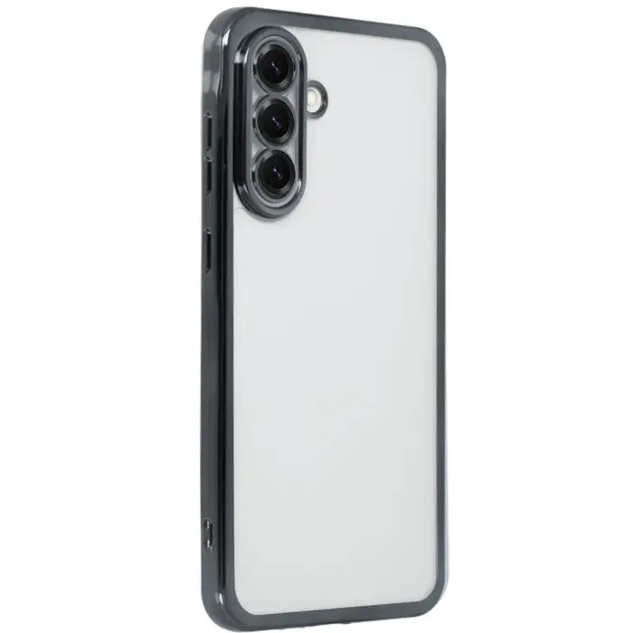 Samsung Galaxy A56 Kılıf Razer Lensli Silikon - Siyah