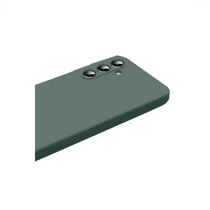 Samsung Galaxy A57 5g First Silikon - Koyu Yeşil