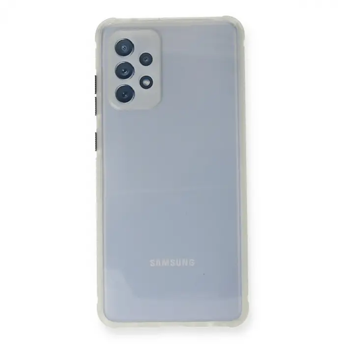 Samsung Galaxy A72 Kılıf Miami Şeffaf Silikon - Şeffaf