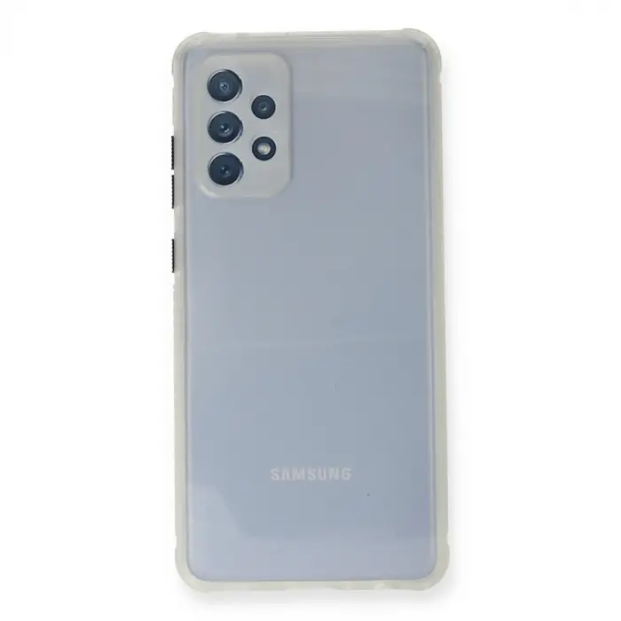 Samsung Galaxy A72 Kılıf Miami Şeffaf Silikon - Şeffaf
