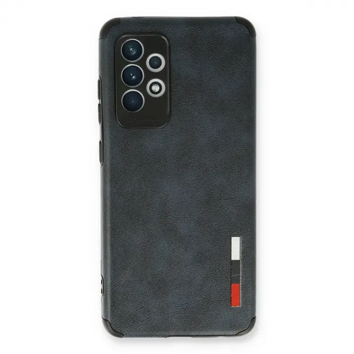 Samsung Galaxy A73 5g Kılıf Loop Deri Silikon - Lacivert