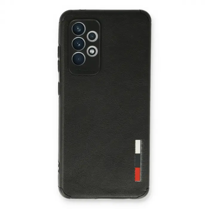 Samsung Galaxy A73 5g Kılıf Loop Deri Silikon - Siyah