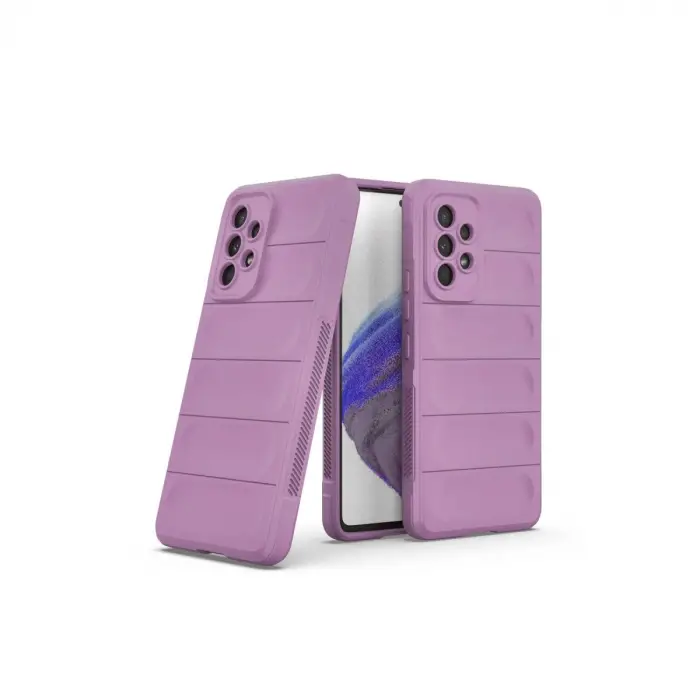 Samsung Galaxy A73 5g Kılıf Optimum Silikon - Mor
