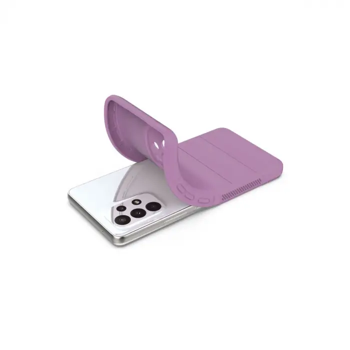 Samsung Galaxy A73 5g Kılıf Optimum Silikon - Mor