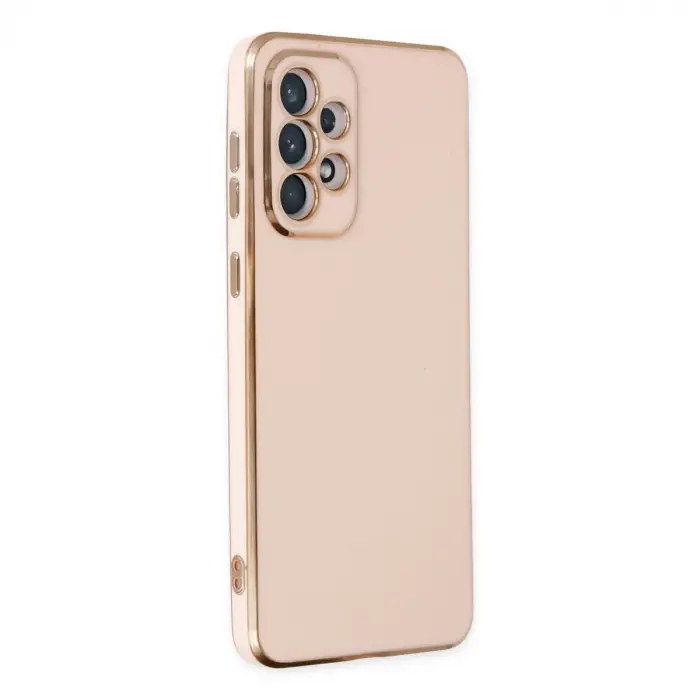 Samsung Galaxy A73 5g Kılıf Volet Silikon - Pembe