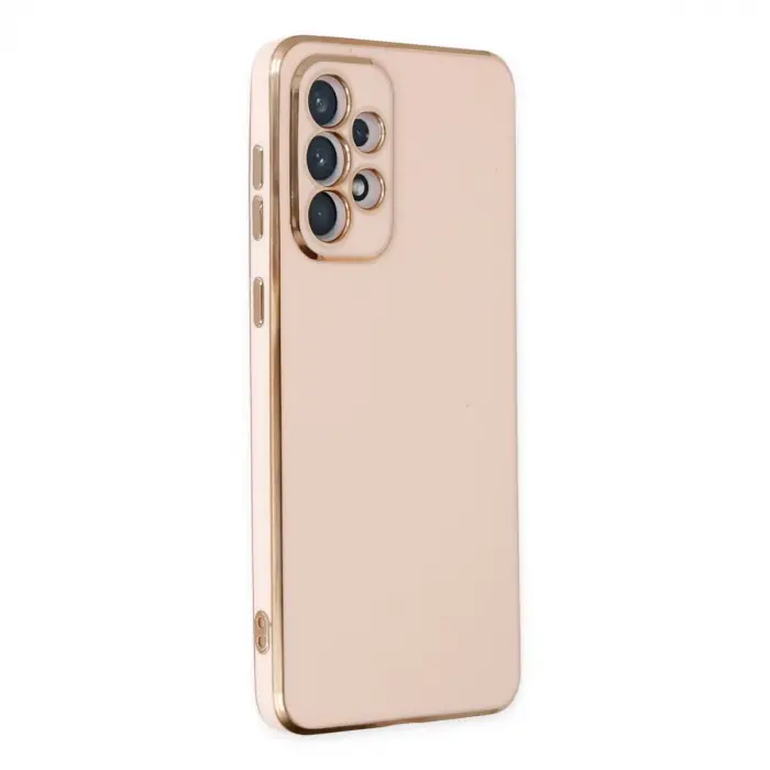 Samsung Galaxy A73 5g Kılıf Volet Silikon - Pembe