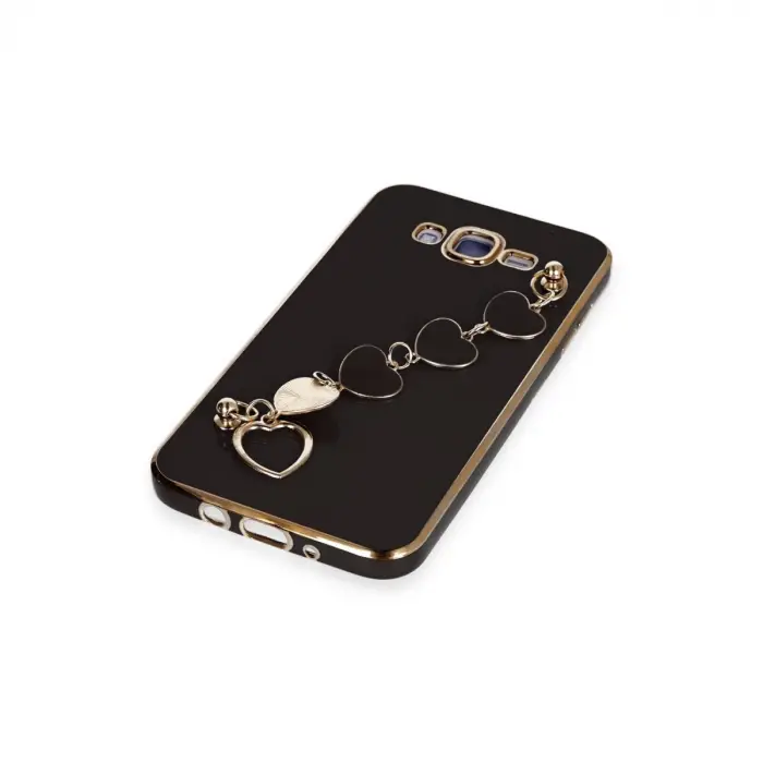 Samsung Galaxy J7 Kılıf Esila Silikon - Siyah