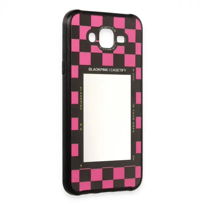 Samsung Galaxy J7 Kılıf Mirror Desenli Kapak - Mirror - 8