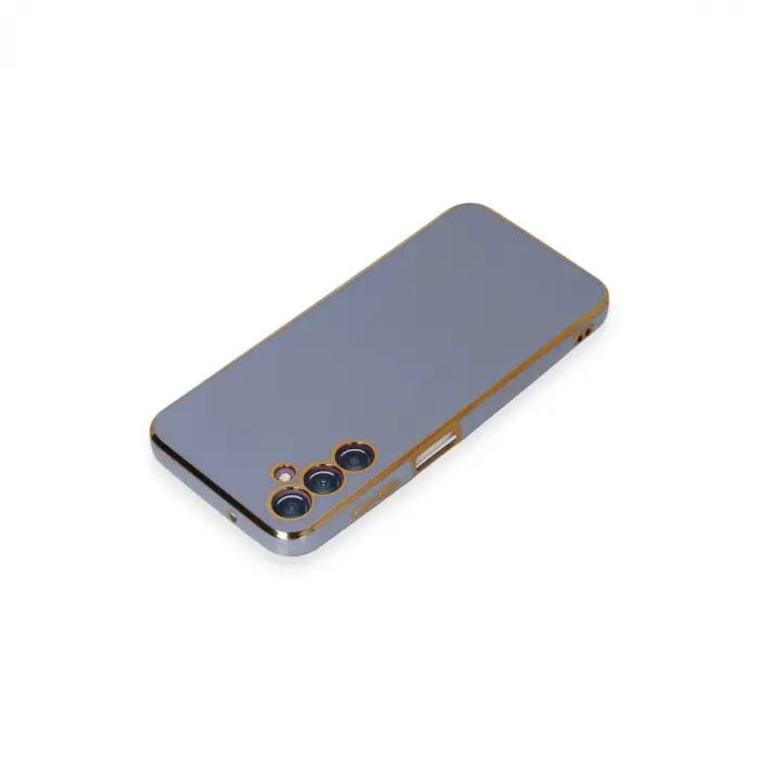 Samsung Galaxy M14 5g Kılıf Volet Silikon - Mavi