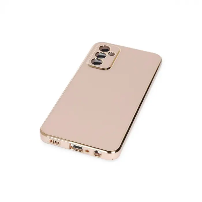 Samsung Galaxy M23 Kılıf Volet Silikon - Pembe