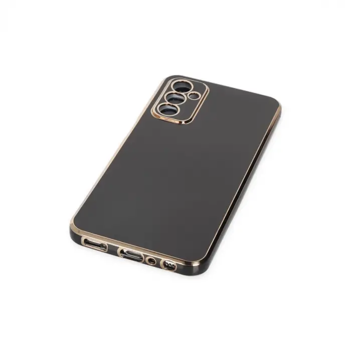 Samsung Galaxy M23 Kılıf Volet Silikon - Siyah