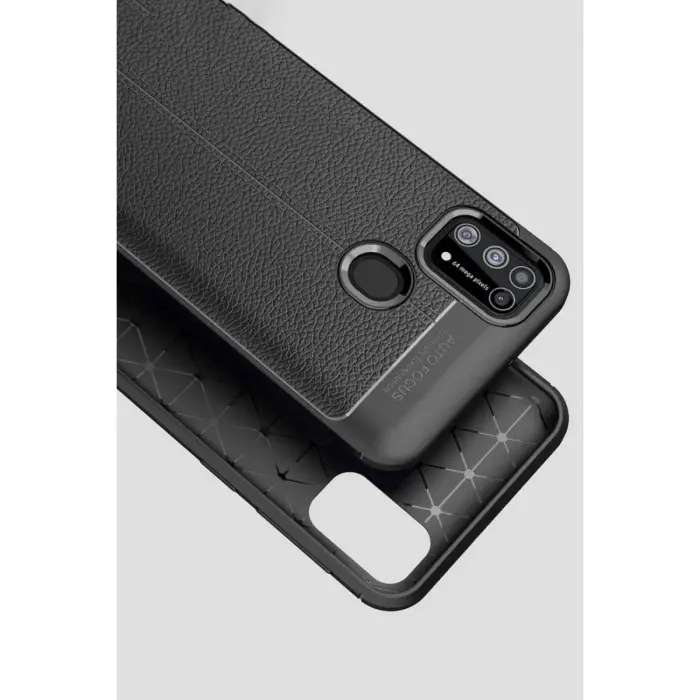 Samsung Galaxy M31 Kılıf Auto Focus Kapak - Kırmızı