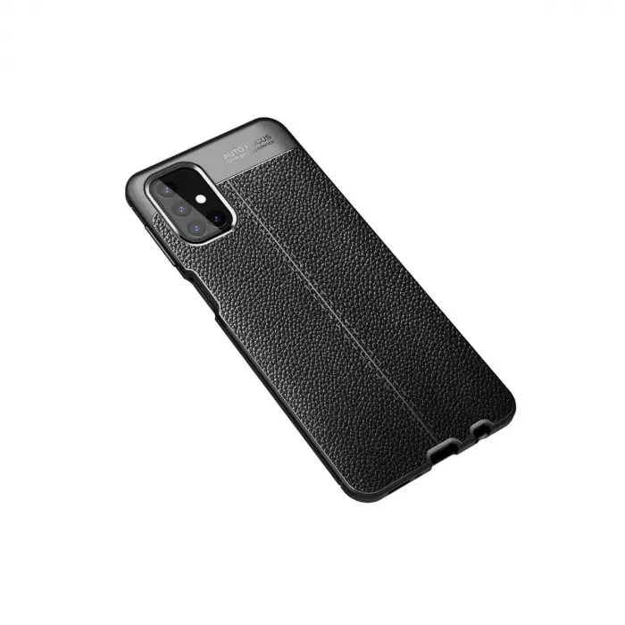 Samsung Galaxy M31s Kılıf Auto Focus Kapak - Siyah