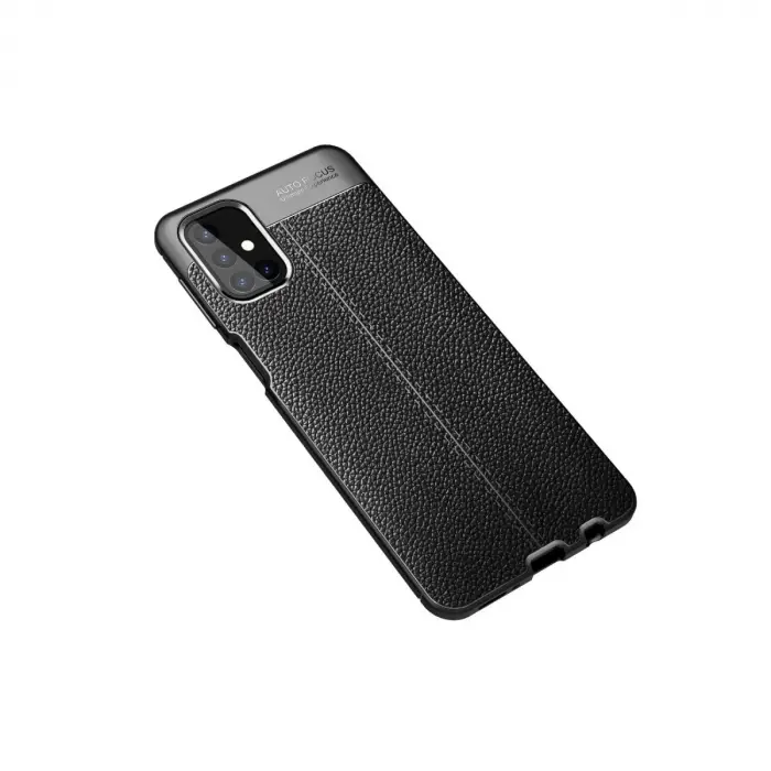 Samsung Galaxy M31s Kılıf Auto Focus Kapak - Siyah