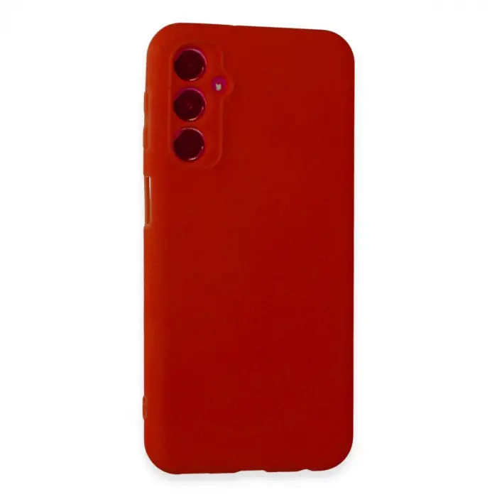 Samsung Galaxy M34 5g Kılıf First Silikon - Kırmızı