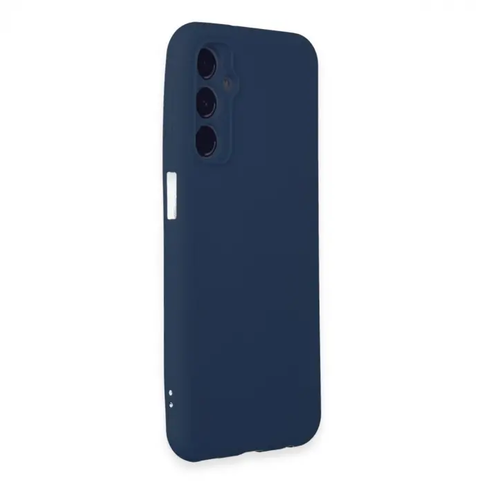 Samsung Galaxy M34 5g Kılıf First Silikon - Lacivert
