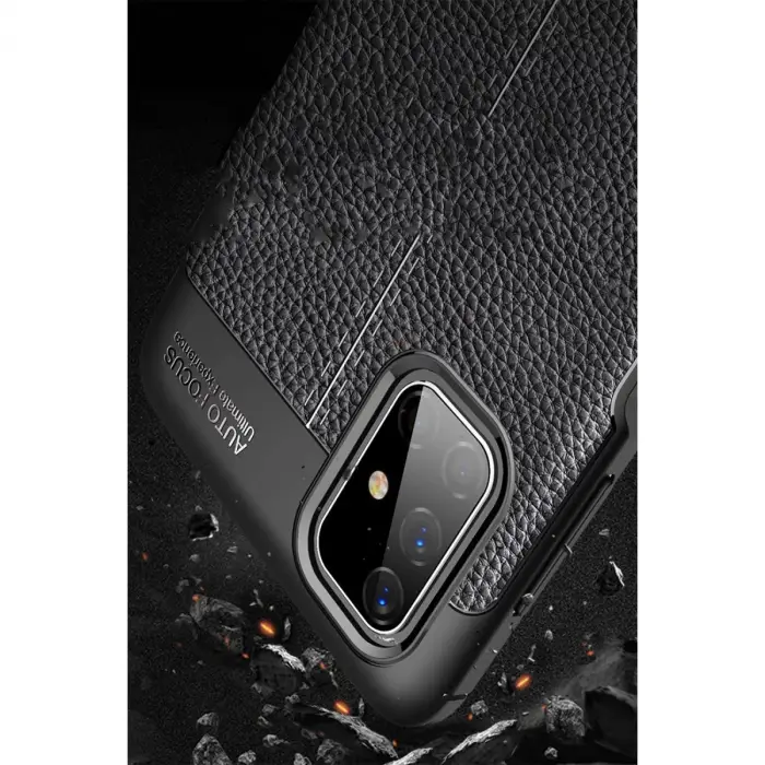 Samsung Galaxy M51 Kılıf Auto Focus Kapak - Lacivert
