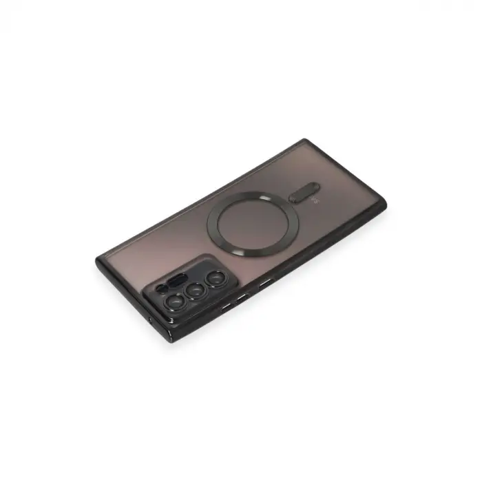 Samsung Galaxy Note 20 Ultra Kılıf Kross Magneticsafe Kapak - Siyah