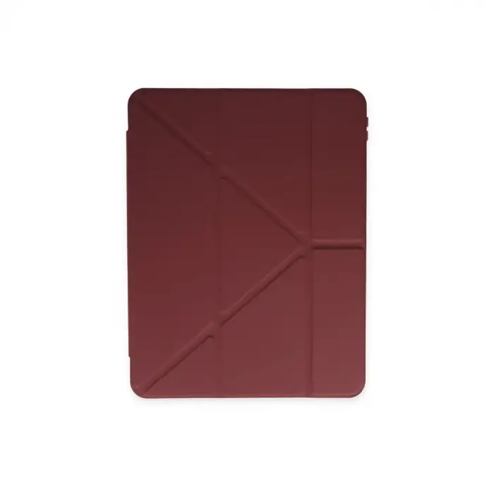 Samsung Galaxy P610 Tab S6 Lite 10.4 Kılıf Kalemlikli Mars Tablet Kılıfı - Mürdüm