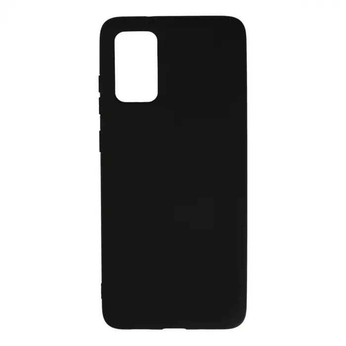 Samsung Galaxy S20 Plus Kılıf Nano İçi Kadife Silikon - Siyah