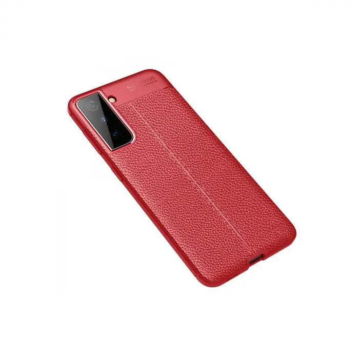 Samsung Galaxy S21 Plus Kılıf Auto Focus Kapak - Kırmızı