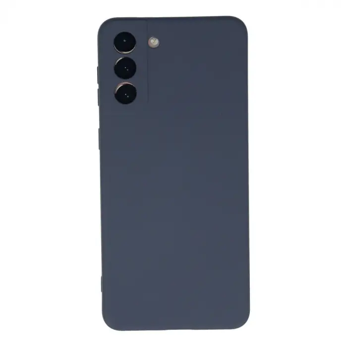 Samsung Galaxy S21 Plus Kılıf Nano İçi Kadife Silikon - Gri