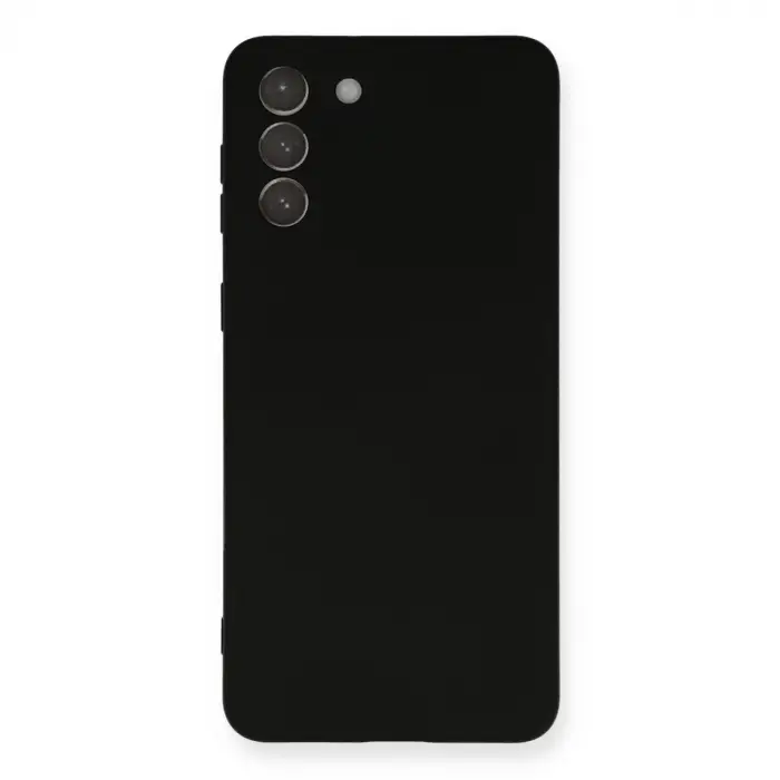 Samsung Galaxy S21 Plus Kılıf Nano İçi Kadife Silikon - Siyah