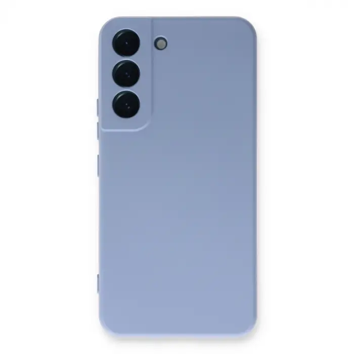 Samsung Galaxy S22 Plus Kılıf Nano İçi Kadife Silikon - Lila