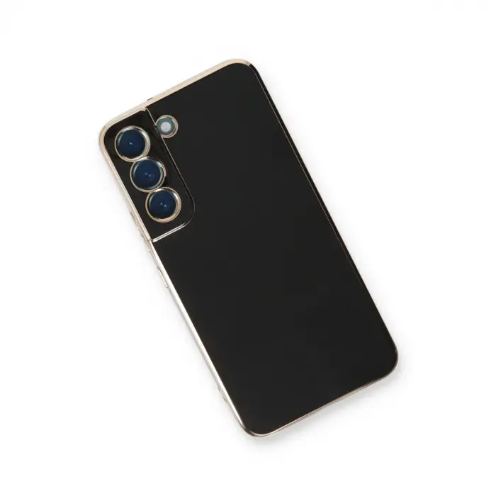 Samsung Galaxy S22 Plus Kılıf Volet Silikon - Siyah