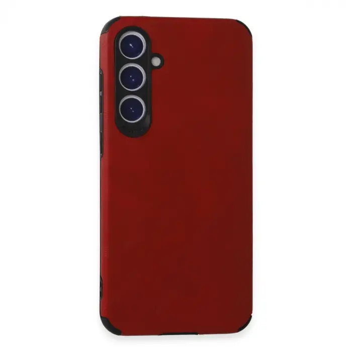 Samsung Galaxy S23 Fe Kılıf Loop Deri Silikon - Kırmızı