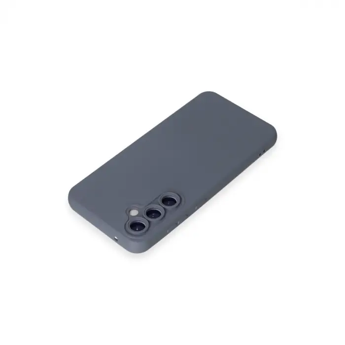 Samsung Galaxy S23 Fe Kılıf Nano İçi Kadife Silikon - Gri