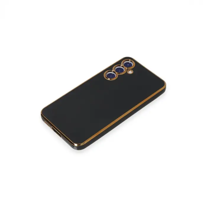 Samsung Galaxy S23 Fe Kılıf Volet Silikon - Siyah