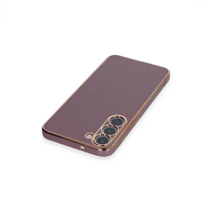 Samsung Galaxy S23 Kılıf Volet Silikon - Mor