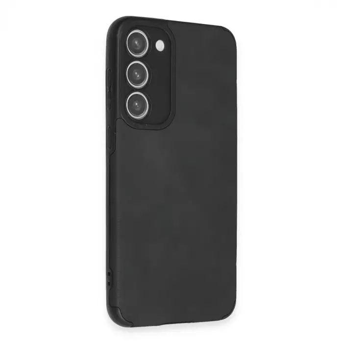 Samsung Galaxy S23 Plus Kılıf Loop Deri Silikon - Siyah