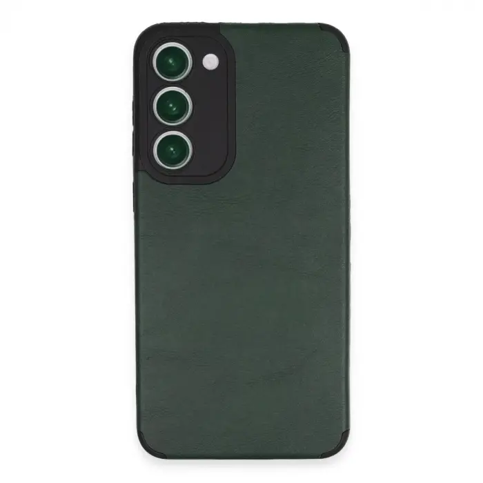 Samsung Galaxy S23 Plus Kılıf Loop Deri Silikon - Yeşil