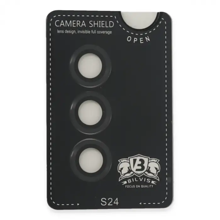 Samsung Galaxy S24 Bilvis Titan Kamera Lens - Siyah