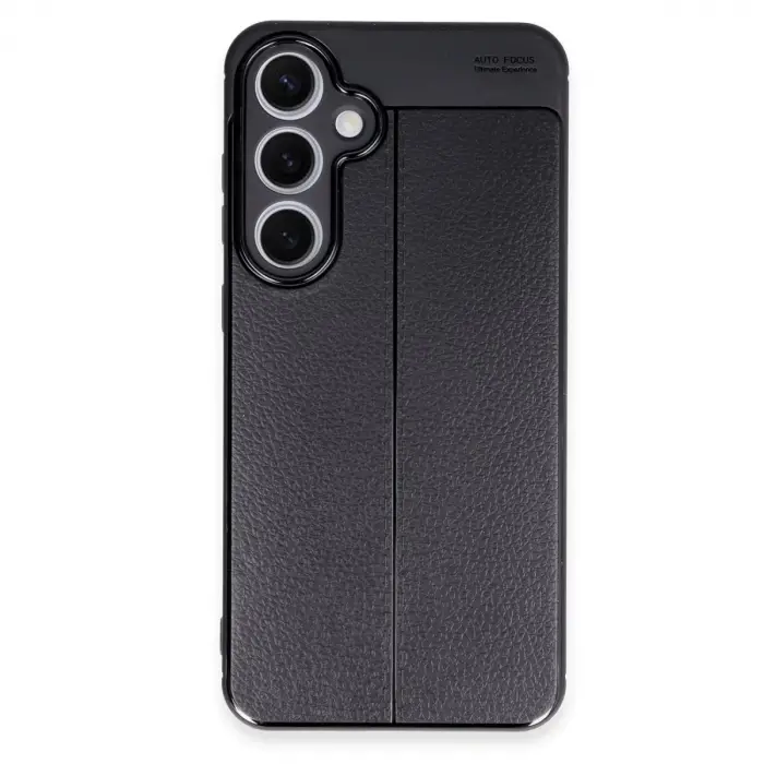 Samsung Galaxy S24 Fe Kılıf Auto Focus Kapak - Siyah