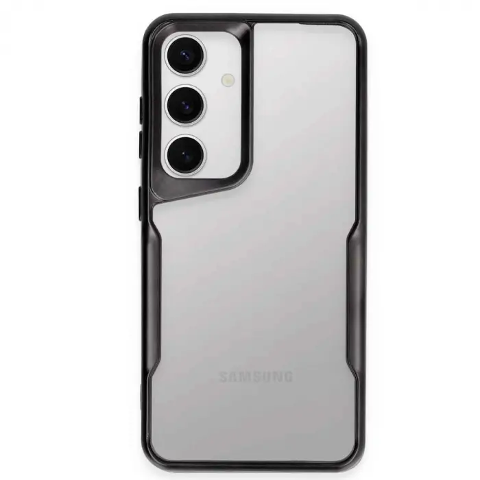 Samsung Galaxy S24 Kılıf Boyi Silikon Kapak - Siyah
