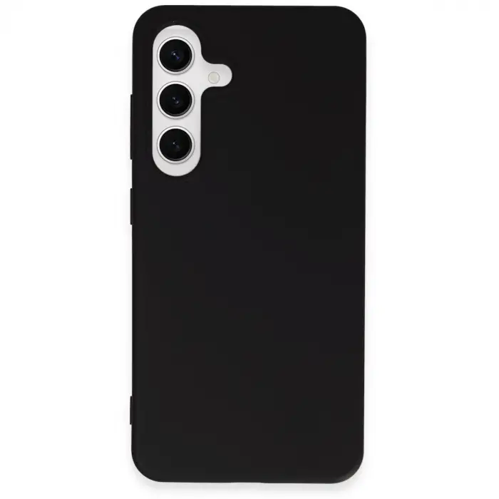 Samsung Galaxy S24 Kılıf First Silikon - Siyah