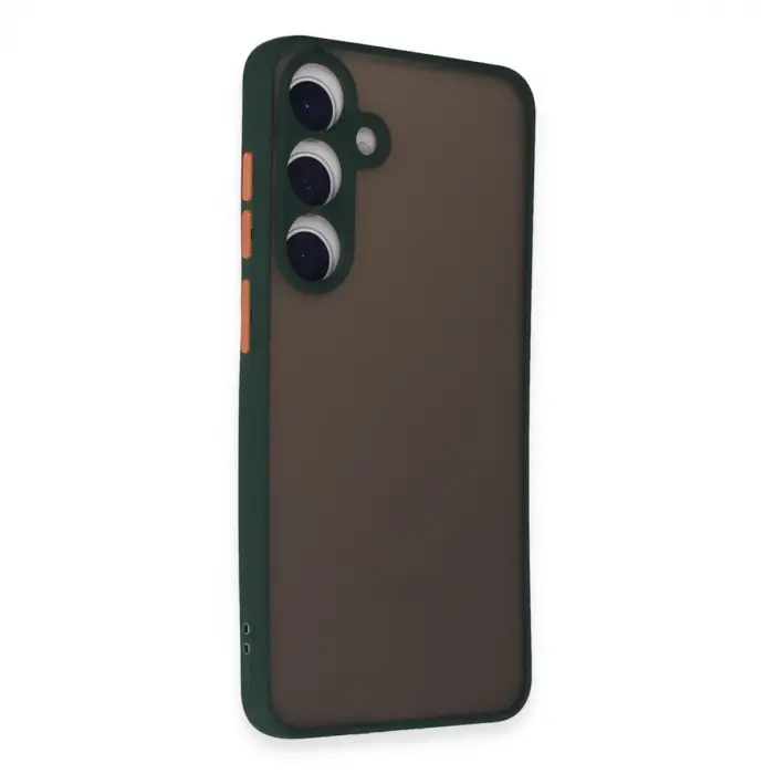 Samsung Galaxy S24 Kılıf Montreal Silikon Kapak - Yeşil