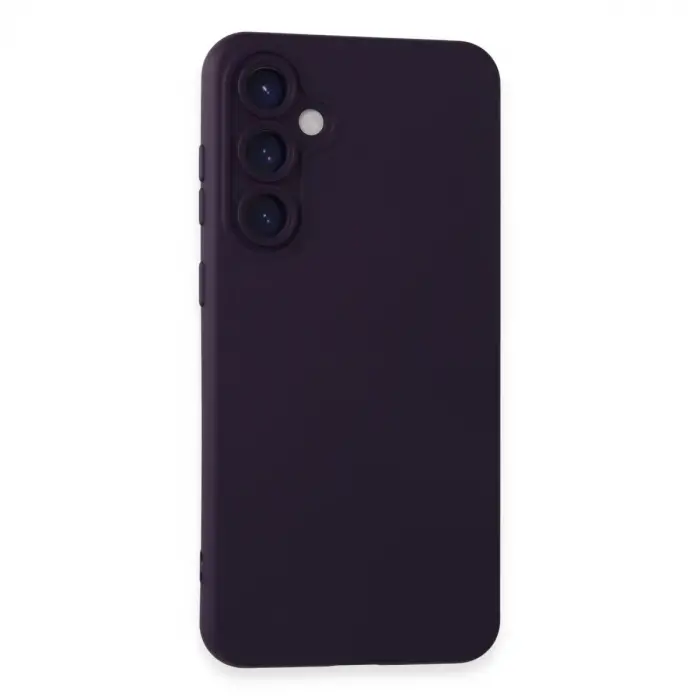Samsung Galaxy S24 Kılıf Nano İçi Kadife Silikon - Mor