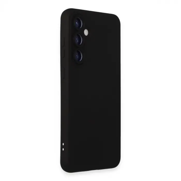 Samsung Galaxy S24 Plus Kılıf Nano İçi Kadife Silikon - Siyah