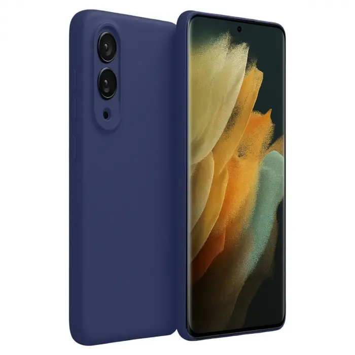 Samsung Galaxy S25 Edge First Silikon - Lacivert