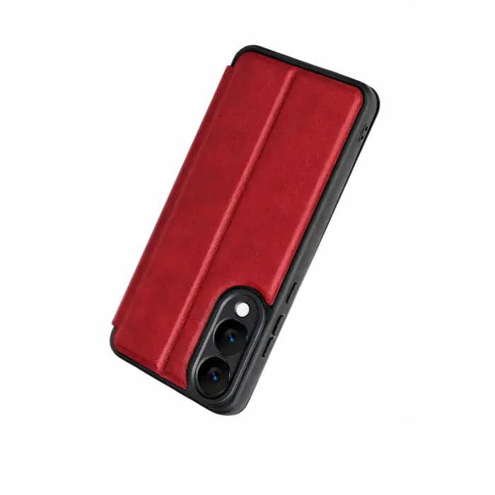 Samsung Galaxy S25 Edge Flip Cover - Kırmızı