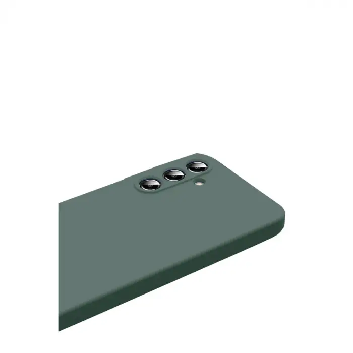 Samsung Galaxy S25 Fe First Silikon - Koyu Yeşil