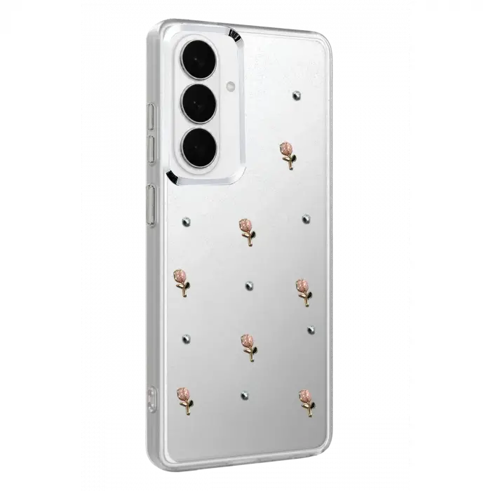 Samsung Galaxy S26 Plus Fiyonk Desenli Kapak - Desen 6
