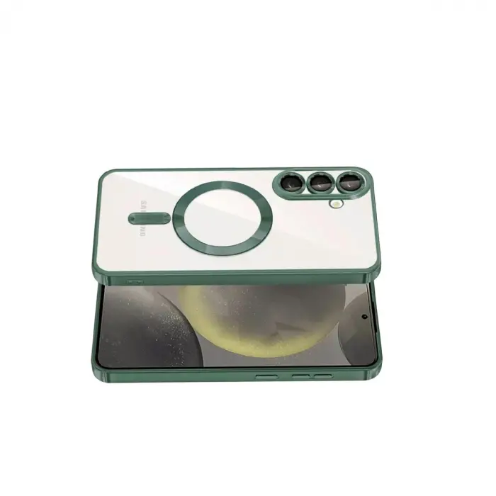 Samsung Galaxy S26 Plus Kross Magneticsafe Kapak - Koyu Yeşil