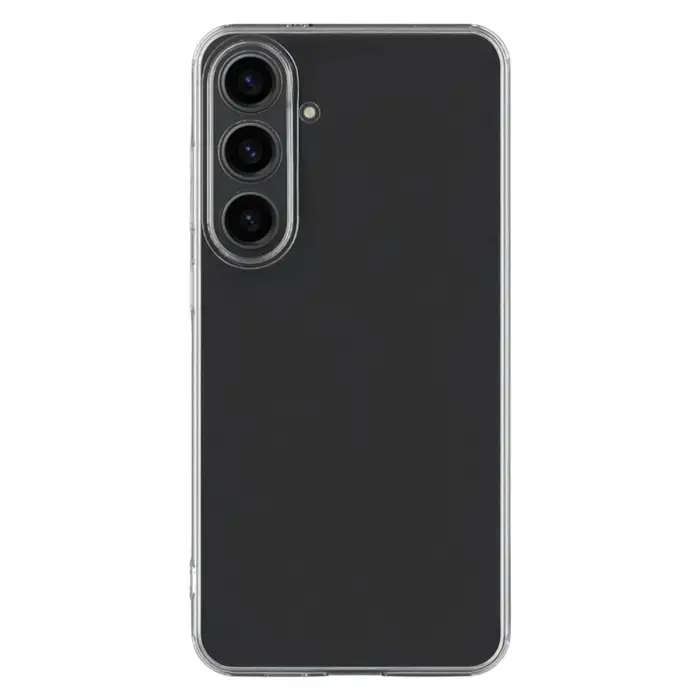 Samsung Galaxy S26 Plus Lüx Şeffaf Silikon - Şeffaf