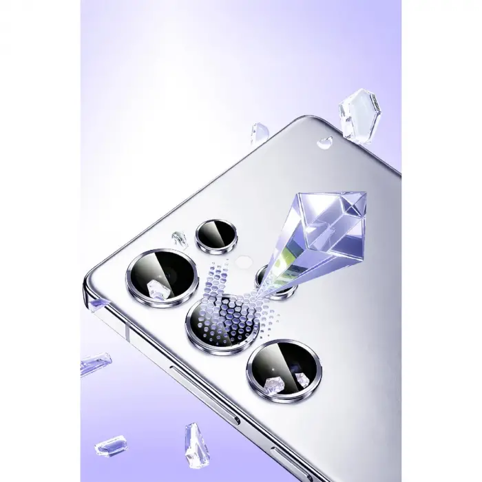 Samsung Galaxy S26 Ultra Bilvis Titan Kamera Lens - Gümüş